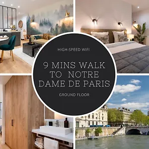 Cosy A 9 Min A Pied De La Cathedrale Notre Dame Appartamento